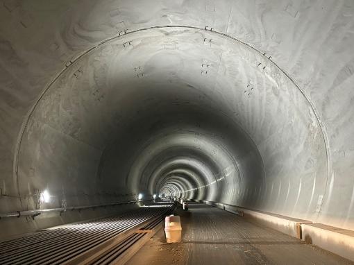진접선(4호선연장) 차량기지 1공구(인입선) 건설공사 2024년04월14일 복선터널