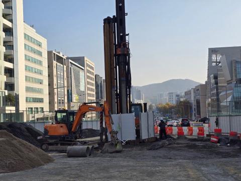 동부간선 지하화(영동대로)건설공사 2024년11월08일 공사용수직구