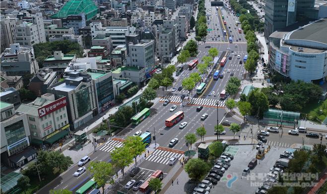 헌릉로 중앙버스전용차로 설치 이후