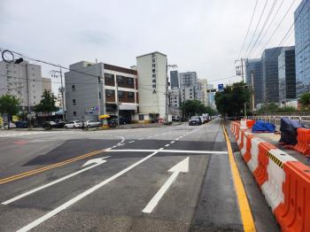 디지털3단지~두산길간 지하차도건설공사 2025년05월25일 벚꽃로 삼거리