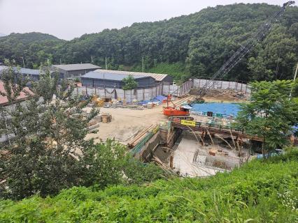 진접선(4호선연장) 차량기지 1공구(인입선) 건설공사 2025년07월06일 개착환기구