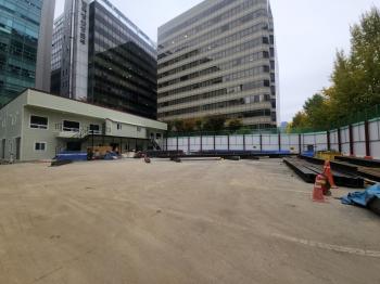 광화문 일대 대심도 빗물배수터널 건설공사 2025년11월09일 환기수직구