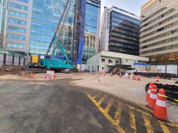 광화문 일대 대심도 빗물배수터널 건설공사 2025년11월16일 환기수직구