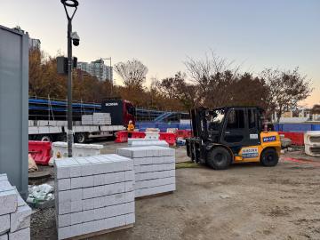 광나루한강공원 수영장 재조성사업(장기계속) 촉감놀이계류