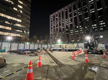 광화문 일대 대심도 빗물배수터널 건설공사 2025년11월30일 환기수직구