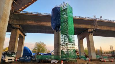 국제교류 복합지구 도로개선사업(2공구) 2025년12월03일 동부간선 진출램프1교 P3