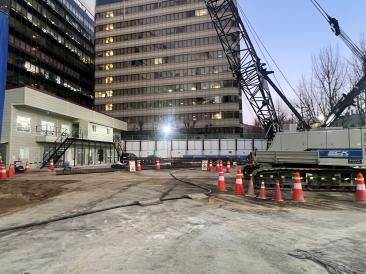 광화문 일대 대심도 빗물배수터널 건설공사 2025년12월07일 환기수직구