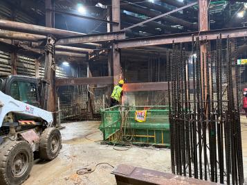 동북선 도시철도 민간투자사업 건설공사(3공구) 가시설 해체