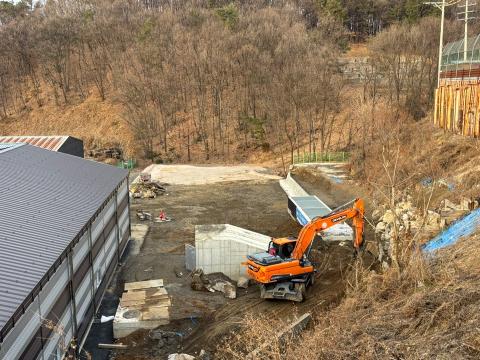 진접선(4호선연장) 차량기지 1공구(인입선) 건설공사 2025년12월12일 개착환기구