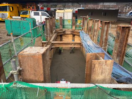 도시고속도로 연결램프(화랑로 진출입)설치공사 강제배수시설