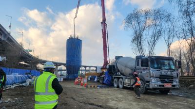 국제교류 복합지구 도로개선사업(2공구) 2025년12월09일 동부간선 진출램프1교