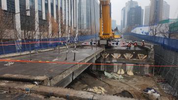 서소문고가 철거공사(장기계속-1차) 2025년12월21일 서소문고가 교량 S19