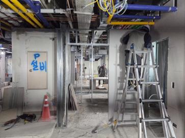 은평병원 현대화사업(리모델링) 공사 수장공사