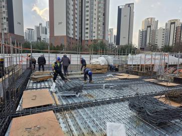 서울시립 김병주도서관 신축공사(장기-1차) 철근콘크리트공사