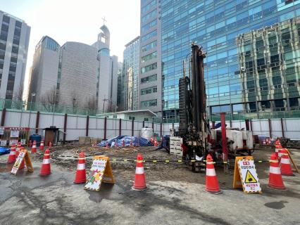 광화문 일대 대심도 빗물배수터널 건설공사 2026년01월18일 환기수직구