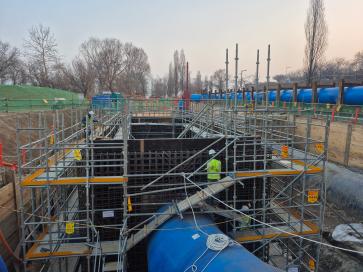 국제교류 복합지구 도로개선사업(1공구) 2026년01월18일 종합운동장 청담교 하부