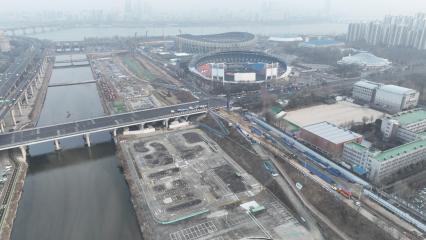 국제교류 복합지구 도로개선사업(2공구) 2026년01월18일 탄천동로 시점부 