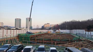 양곡도매시장 건립공사 철근콘크리트공사