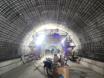 동북선 도시철도 민간투자사업 건설공사(1공구) 터널 라이닝