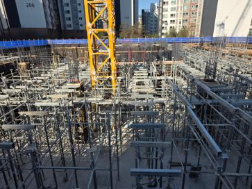 서울시립 김병주도서관 신축공사(장기-1차) 철근콘크리트공사