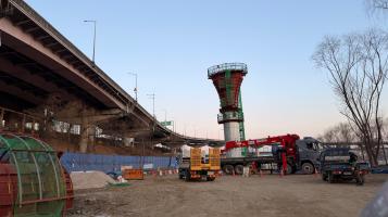 국제교류 복합지구 도로개선사업(2공구) 2026년02월07일 동부간선 진출램프1교