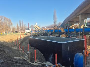 국제교류 복합지구 도로개선사업(1공구) 2026년02월08일 종합운동장 청담교 하부