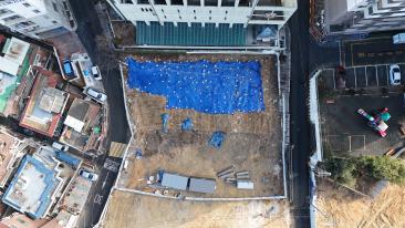 구립 노인종합복지타운 건립공사 (건축,토목,조경,기계) (장기계속) 전경사진