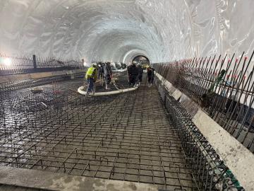 동북선 도시철도 민간투자사업 건설공사(1공구) 터널 인버트