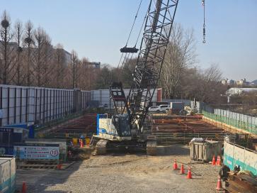 (장기계속공사)양재2빗물펌프장 신설 및 배수개선공사-1차분 가시설공(펌프장)