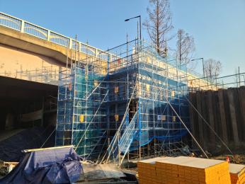 제2자유로 종점부(난지도길) 입체화공사 (구룡교 확장) 구룡교