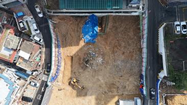 구립 노인종합복지타운 건립공사 (건축,토목,조경,기계) (장기계속) 전경사진