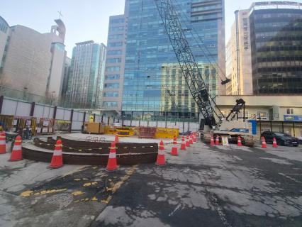 광화문 일대 대심도 빗물배수터널 건설공사 2026년03월29일 환기수직구