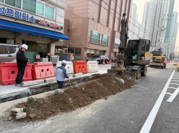 남부순환로(개봉1동사거리주변)평탄화공사 2.03 횡배수관,암거,맨홀,우수관로