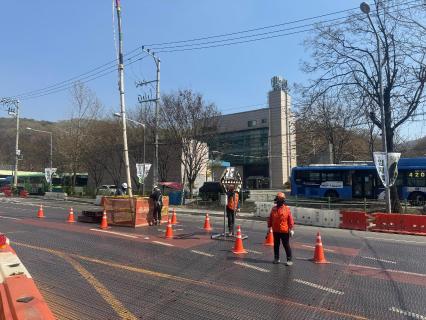 강남순환도시고속도로 건설(8공구) 2026년04월03일 개포2단지