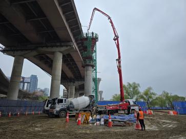 국제교류 복합지구 도로개선사업(2공구) 2026년04월10일 동부간선진출램프1교(김포방향)