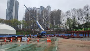 강남역 일대 대심도 빗물배수터널 건설공사 2026년04월12일 반포유수지, 반포IC