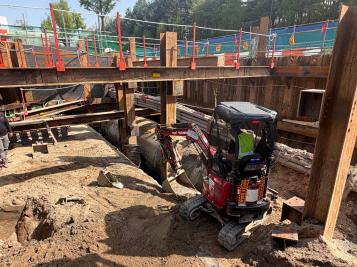 도시고속도로 연결램프(화랑로 진출입)설치공사 상하수도공사