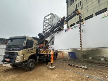 구립 노인종합복지타운 건립공사 (건축,토목,조경,기계) (장기계속) CIP 천공