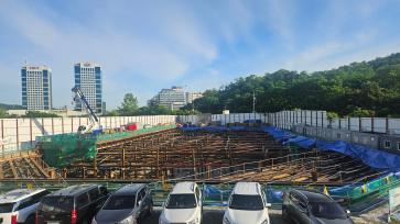 양곡도매시장 건립공사 철근콘크리트공사