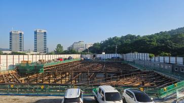 양곡도매시장 건립공사 철근콘크리트공사