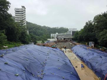 서울소방학교 실화재훈련장 건립공사 (장기계속-1차) 철근 및 형틀