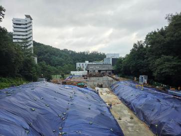 서울소방학교 실화재훈련장 건립공사 (장기계속-1차) 철근 및 형틀