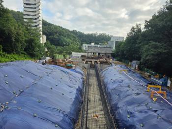 서울소방학교 실화재훈련장 건립공사 (장기계속-1차) 철근 및 형틀