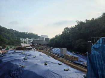 서울소방학교 실화재훈련장 건립공사 (장기계속-1차) 철근 및 형틀